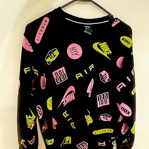 Oversized Nike Logo Sweatshirt